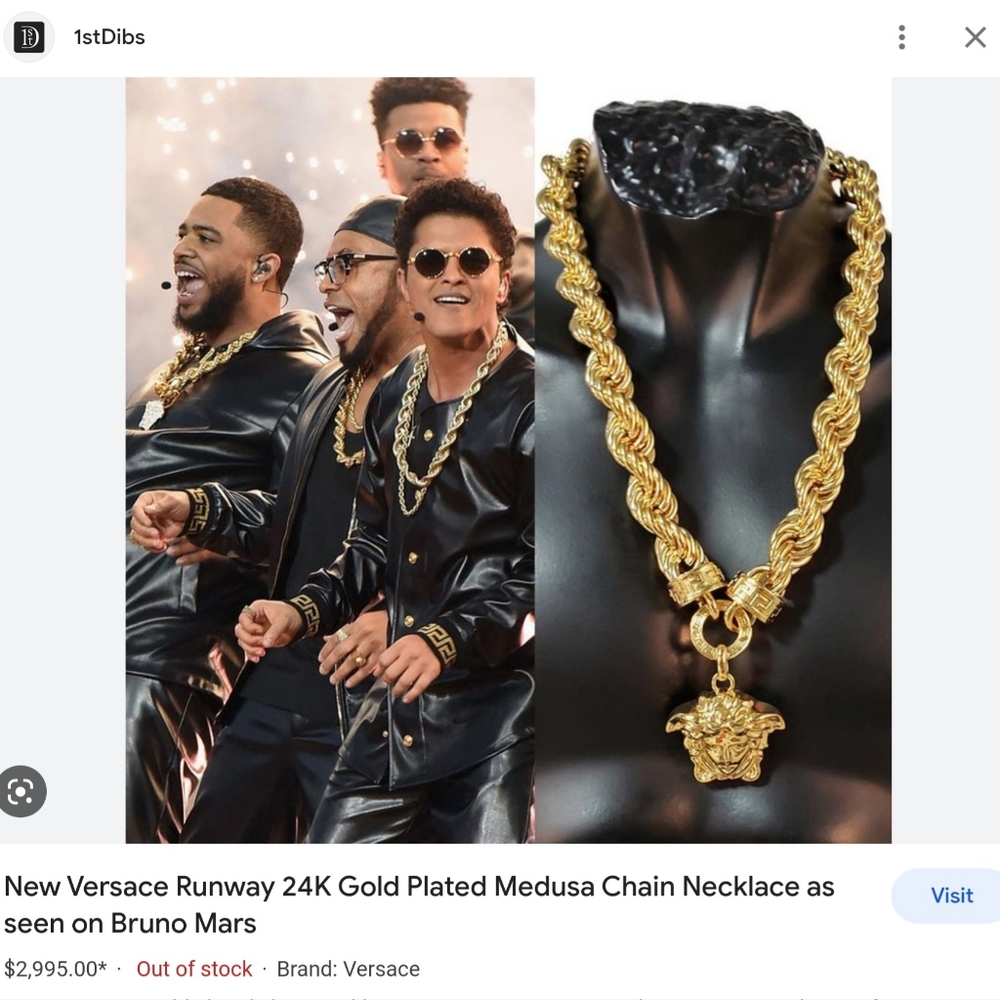 Versace Necklace Authentic 5k originally